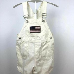 Baby Gap Casual Overall Shorts Adjustable Straps A